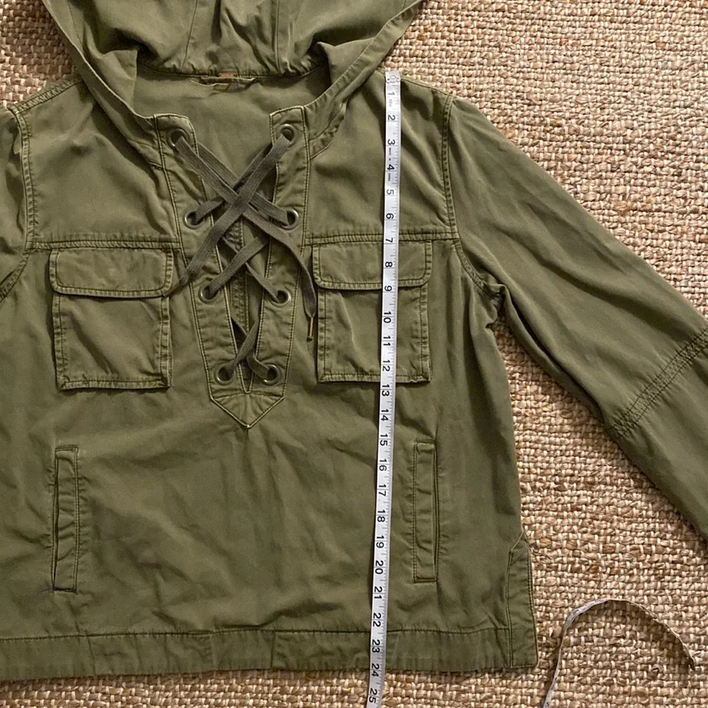 FREE People Safari Army Green Pullover - Picture 10 of 12